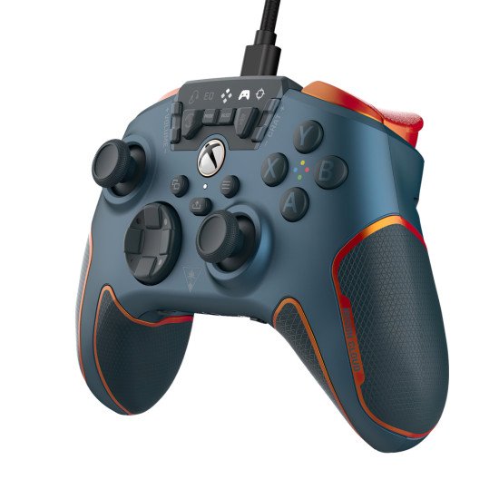 Turtle Beach Recon Cloud Bleu, Orange Bluetooth/USB Manette de jeu Android, PC, Xbox, Xbox One, Xbox Series S, Xbox Series X