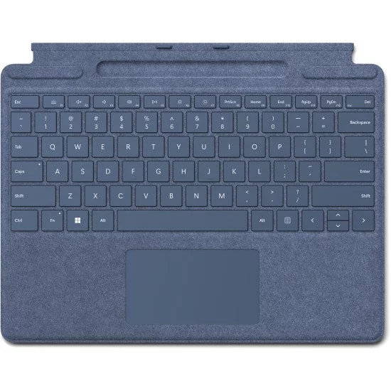 Microsoft Surface Pro Keyboard Bleu Microsoft Cover port QWERTY Microsoft Surface Pro Keyboard Bleu Microsoft Cover port QWERTY