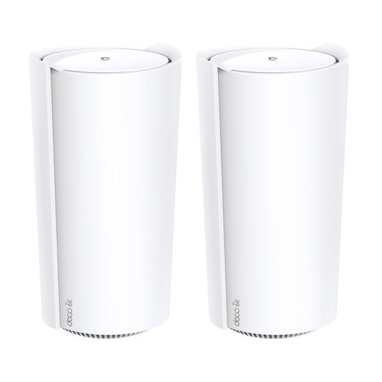 TP-Link Deco XE200(2-pack) Tri-bande (2,4 GHz / 5 GHz / 6 GHz) Wi-Fi 6E (802.11ax) Blanc 1 Interne