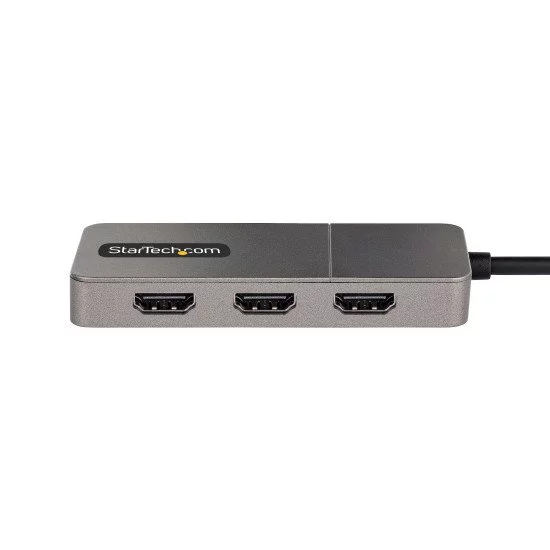StarTech.com Adaptateur Casque USB-C - Splitter Audio, Double Casque USB  Type C avec Entrée Micro - Adaptateur USB C vers Jack 3
