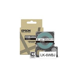 Epson LK-6WBJ Noir, Blanc Epson LK-6WBJ Noir, Blanc