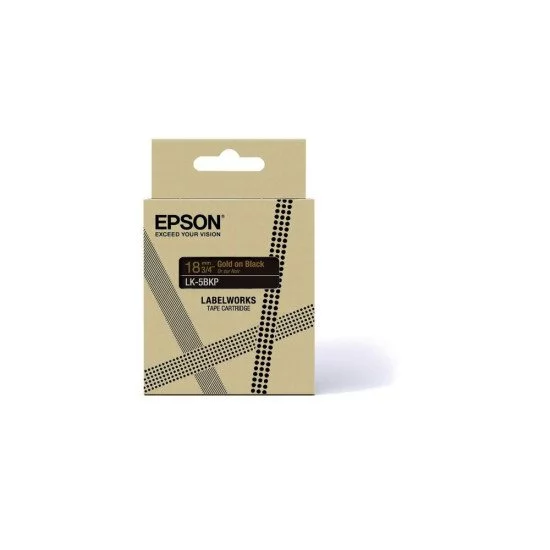 Epson LK-5BKP Noir, Or Epson LK-5BKP Noir, Or