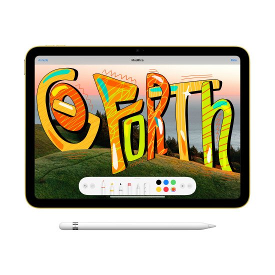 Apple iPad 256 Go 27,7 cm (10.9") Wi-Fi 6 (802.11ax) iPadOS 16 Argent