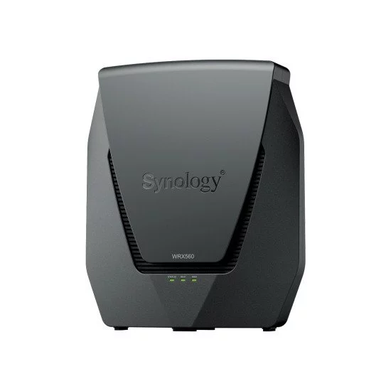 Synology WRX560 routeur sans fil Gigabit Ethernet Bi-bande (2,4 GHz / 5 GHz) Noir Synology WRX560 routeur sans fil Gigabit Ethernet Bi-bande (2,4 GHz / 5 GHz) Noir