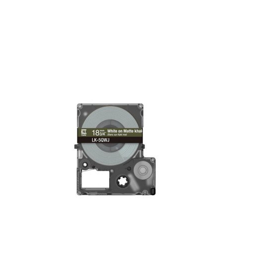 Epson LK-5QWJ Kaki, Blanc Epson LK-5QWJ Kaki, Blanc