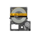 Epson C53S672074 ruban d'étiquette Noir sur jaune Epson C53S672074 ruban d'étiquette Noir sur jaune