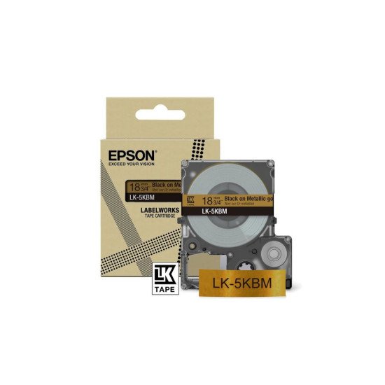 Epson LK-5SBM Noir, Argent