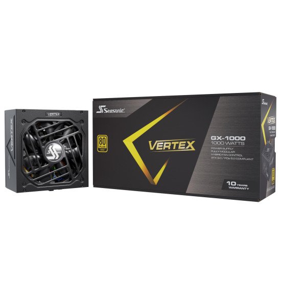 Seasonic VERTEX GX-1000 unité d'alimentation d'énergie 1000 W 20+4 pin ATX ATX Noir