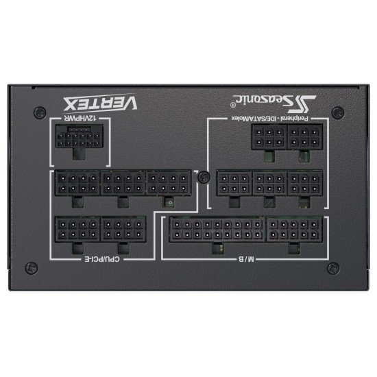Seasonic VERTEX GX-850 unité d'alimentation d'énergie 850 W 20+4 pin ATX ATX Noir