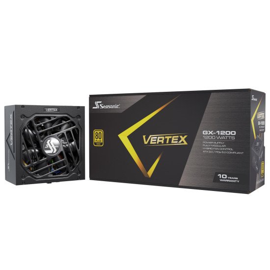Seasonic VERTEX GX-1200 unité d'alimentation d'énergie 1200 W 20+4 pin ATX ATX Noir