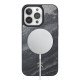 Woodcessories Bumper MagSafe coque de protection pour téléphones portables 15,5 cm (6.12") Housse Gris