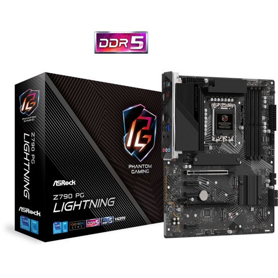 Asrock Z790 PG Lightning Intel Z790 LGA 1700 ATX Asrock Z790 PG Lightning Intel Z790 LGA 1700 ATX