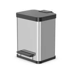 Hailo Öko duo Plus M 18 L Rectangulaire Acier inoxydable