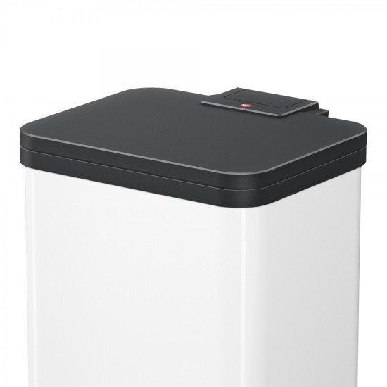 Hailo Öko duo Plus M 18 L Rectangulaire Acier Blanc