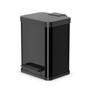 Hailo Öko duo plus M 18 L Rectangulaire Acier Noir
