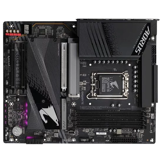 Gigabyte Z790 AORUS ELITE DDR4 carte mère Intel Z790 LGA 1700 ATX Gigabyte Z790 AORUS ELITE DDR4 carte mère Intel Z790 LGA 1700 ATX