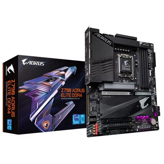 Gigabyte Z790 AORUS ELITE DDR4 carte mère Intel Z790 LGA 1700 ATX Gigabyte Z790 AORUS ELITE DDR4 carte mère Intel Z790 LGA 1700 ATX