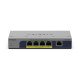 NETGEAR GS105PP Non-géré Gigabit Ethernet (10/100/1000) Connexion Ethernet POE Montage sur le bureau ou sur le mur Gris