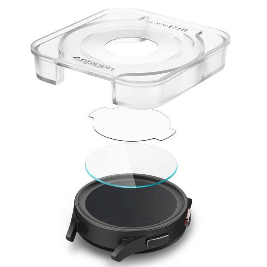 Spigen AGL05346 accessoire intelligent à porter sur soi Protecteur d'écran Transparent Verre trempé