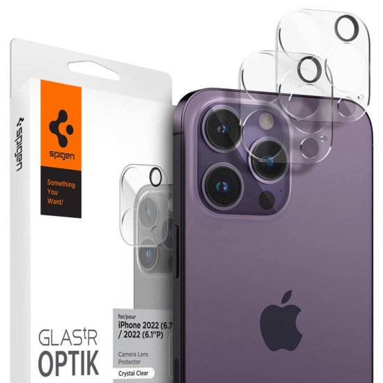 Spigen Glas.tR Optik Protecteur d'objectif caméra Apple 2 pièce(s)