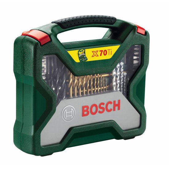 Bosch Carton de coffrets X-Line titane de 70 pièces