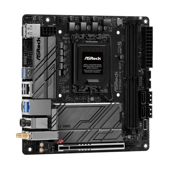 Asrock Z790M-ITX WiFi Intel Z790 LGA 1700 mini ITX Asrock Z790M-ITX WiFi Intel Z790 LGA 1700 mini ITX