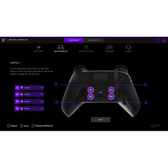 PDP Victrix Pro BFG pour PlayStation 5, PlayStation 4, and Windows 10/11 PC PDP Victrix Pro BFG pour PlayStation 5, PlayStation 4, and Windows 10/11 PC