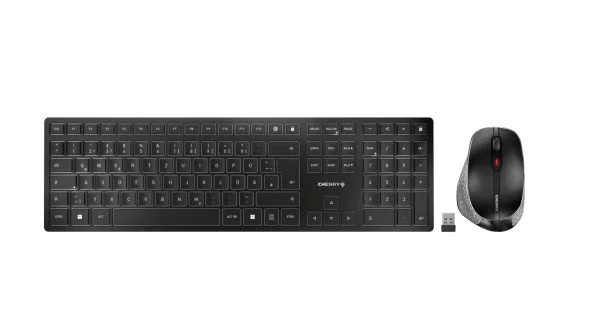 Rapoo 9500M Tastiera E Mouse Wireless RF - Layout QWERTZ Tedesco, Colore Nero - 3