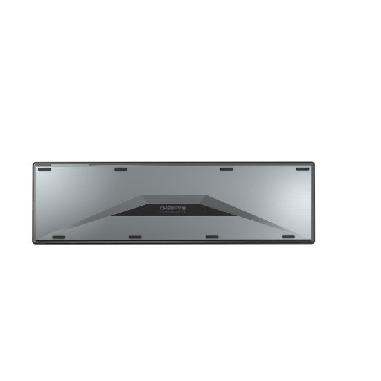 CHERRY DW 9500 SLIM clavier Souris incluse RF sans fil + Bluetooth AZERTY Belge Noir, Gris