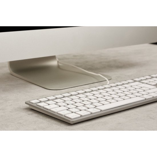 CHERRY KC 6000C FOR MAC clavier Universel USB QWERTY Anglais Argent