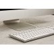 CHERRY KC 6000C FOR MAC clavier Universel USB QWERTY Anglais Argent