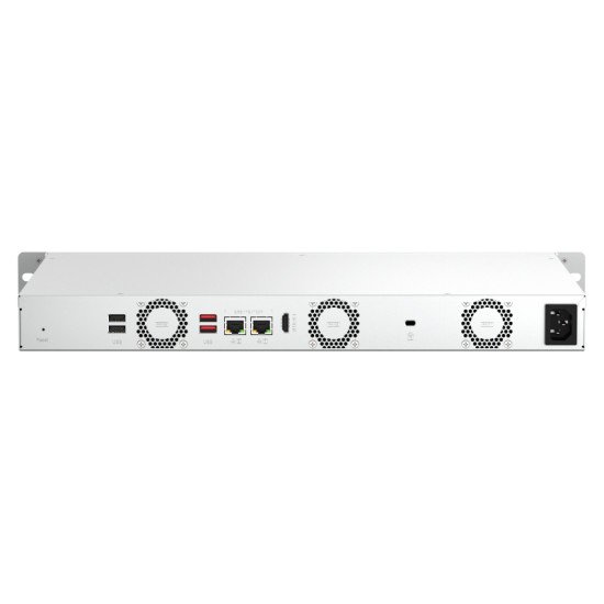 QNAP TS-464U NAS Rack (1 U) Ethernet/LAN Noir