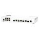 QNAP QSW-M2106-4C commutateur réseau Géré L2 2.5G Ethernet (100/1000/2500) Blanc