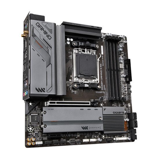 Gigabyte B650M GAMING X AX (rev. 1.x) AMD B650 Emplacement AM5 micro ATX