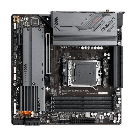 Gigabyte B650M GAMING X AX (rev. 1.x) AMD B650 Emplacement AM5 micro ATX