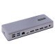 StarTech.com Station d'Accueil USB-C - Hub USB-C Multi-Moniteur HDMI/DP/DP Alt Mode - 3x 4K30 / 2x 4K60 - Dock USB 7 ports - 60W Power Delivery 3.0 - GbE - 3.5 Audio - Station d'Accueil Universelle StarTech.com Station d'Accueil USB-C - Hub USB-C Multi-Moniteur HDMI/DP/DP Alt Mode - 3x 4K30 / 2x 4K60 - Dock USB 7 ports - 60W Power Delivery 3.0 - GbE - 3.5 Audio - Station d'Accueil Universelle