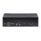 StarTech.com Switch KVM USB C - KVM DisplayPort à 2 ports Vidéo HDR UHD 4K 60Hz - Audio 3.5, Hub 5Gbps 4x USB HID et 2x USB 1 3.2 Gen 1 - Commutateur KVM USB Type-C - Compatible Thunderbolt 3/4