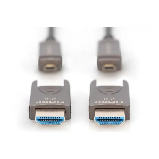 Digitus 4K – câble fibre optique hybride HDMI® AOC avec 10m connecteur amovible Digitus 4K – câble fibre optique hybride HDMI® AOC avec 10m connecteur amovible