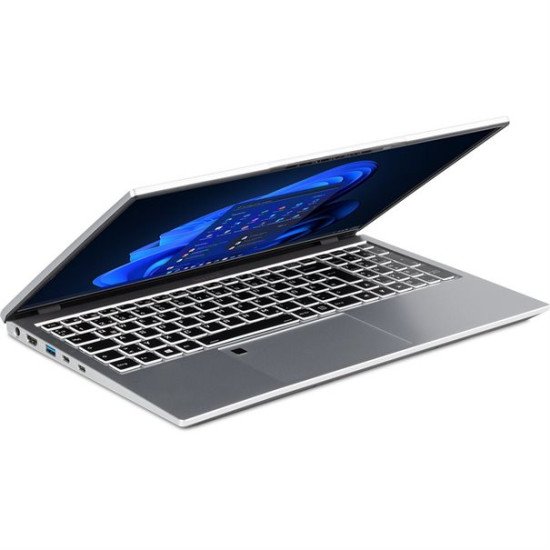 TERRA MOBILE PC portable 15.6" Full HD Intel® Core™ i5 8 Go DDR4-SDRAM 512 Go SSD Wi-Fi 6 (802.11ax) Windows 11 Pro Argent QWERTZU Luxembourgeois