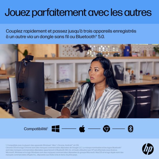 HP Souris silencieuse rechargeable 710