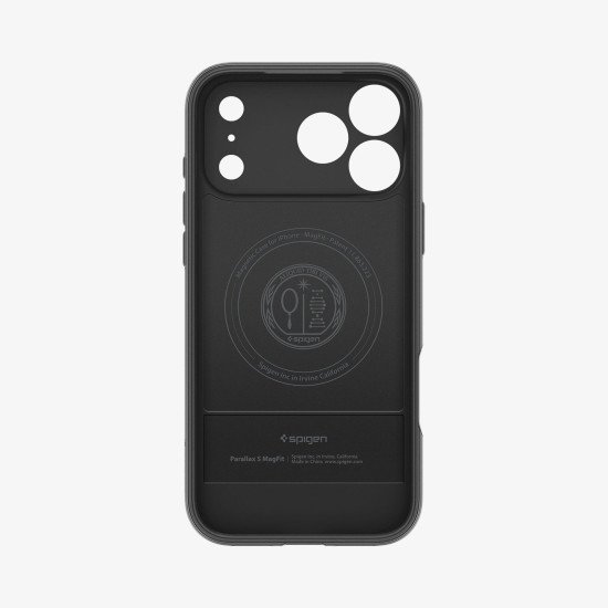 Spigen Parallax S (MagFit) coque de protection pour téléphones portables 17,5 cm (6.9") Housse Noir