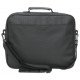 Manhattan Sacoche PC portable Cambridge 14,1", clamshell, noire, ÉCONOMIQUE, poche accessoires, compartiment documents, bandoulière amovible, équiv. Targus CN313/CN414EU, garantie 3 ans