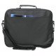 Manhattan Sacoche PC portable Cambridge 14,1", clamshell, noire, ÉCONOMIQUE, poche accessoires, compartiment documents, bandoulière amovible, équiv. Targus CN313/CN414EU, garantie 3 ans