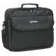 Manhattan Sacoche PC portable Cambridge 14,1", clamshell, noire, ÉCONOMIQUE, poche accessoires, compartiment documents, bandoulière amovible, équiv. Targus CN313/CN414EU, garantie 3 ans