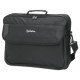 Manhattan Sacoche PC portable Cambridge 17,3", clamshell, noire, ÉCONOMIQUE, poche accessoires, compartiment documents, bandoulière amovible, équiv. Targus CN418EU, garantie 3 ans