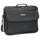Manhattan Sacoche PC portable Cambridge 17,3", clamshell, noire, ÉCONOMIQUE, poche accessoires, compartiment documents, bandoulière amovible, équiv. Targus CN418EU, garantie 3 ans
