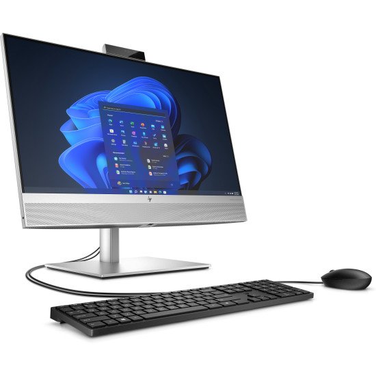 HP EliteOne 840 G9 Intel® Core™ i5 60,5 cm (23.8") 1920 x 1080 pixels 16 Go DDR5-SDRAM 256 Go SSD PC All-in-One Windows 10 Pro Wi-Fi 6E (802.11ax) Argent