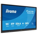 iiyama TE5513A-B2AG Écran d'affichage dynamique Écran plat interactif 138,7 cm (54.6") Wifi 500 cd/m² 4K Ultra HD Noir Écran tactile Intégré dans le processeur Android 24/7