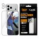 PanzerGlass CR94469 écran et protection arrière de téléphones portables Protecteur de dos/écran Apple 3 pièce(s)