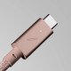 Native Union Belt Cable Pro (USB-C to USB-C) câble USB USB 2.0 2,4 m USB C Rose